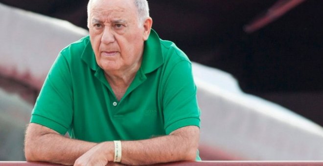 Amancio Ortega ingresa en un día lo que 312.300 trabajadores en un mes