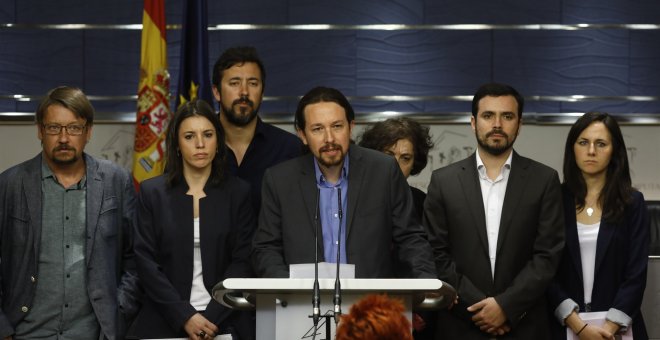 Arranca la consulta de Podemos a sus bases sobre la moción de censura contra Rajoy