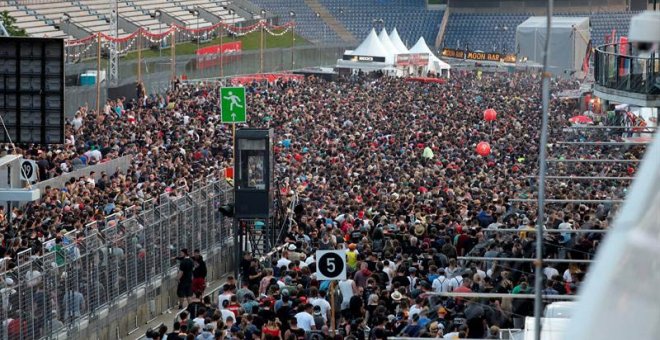 La Policía desaloja a 10.000 personas en un festival de rock en Alemania por una amenaza terrorista