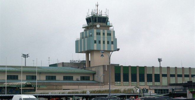 CCOO y USO se desmarcan de la huelga en los aeropuertos de A Coruña y Santiago de Compostela