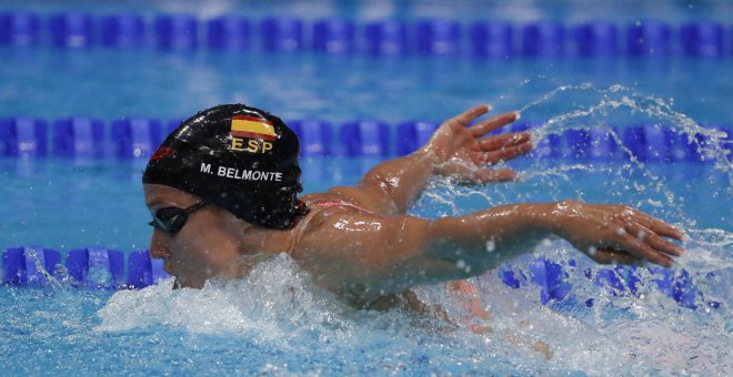 Mireia Belmonte gana dos medallas de oro en menos de una hora