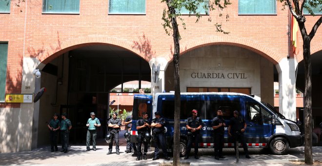 Policies i guàrdies civils se senten marginats de l'operatiu a Catalunya