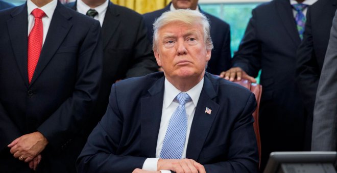 Trump mete a Venezuela en una lista de ocho países con restricción migratoria