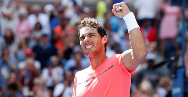 El mejor Nadal pasa a cuartos del US Open