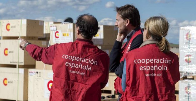 Los trabajadores de la agencia española de cooperación, en huelga internacional