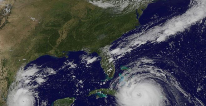 El huracán Katia se refuerza y José avanza hacia las Antillas con categoría 4