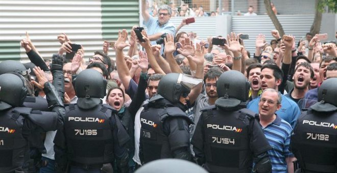 Calma y violencia en Tarragona