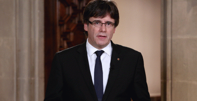 Puigdemont al rei: "Així, no"