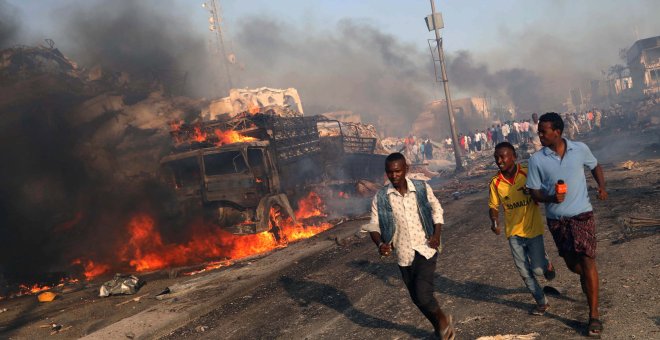El atentado de Somalia, con 512 muertos, ya es el peor de la historia tras el 11-S