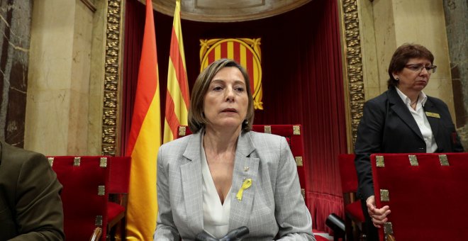 El Supremo revoca los permisos de Carme Forcadell