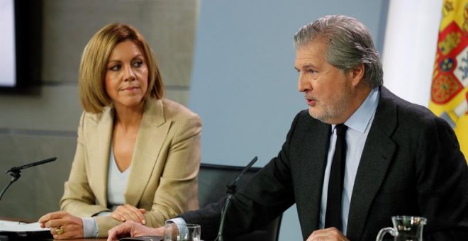 El Gobierno considera que con la declaración de Forcadell se demuestra la "vuelta al orden constitucional"