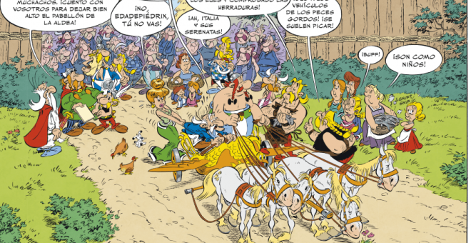 Los guiños a nuestra época de Astérix