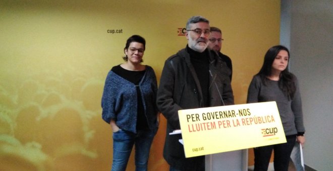 La CUP condiciona el seu suport al Govern a un programa que mantingui la unilateralitat