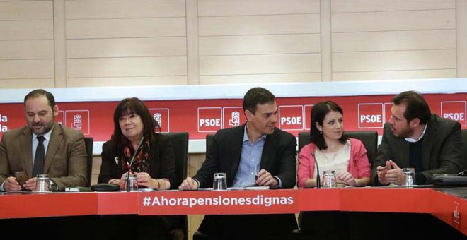 El PSOE recurrirá vía contencioso el retraso del pago de las pensiones de viudedad