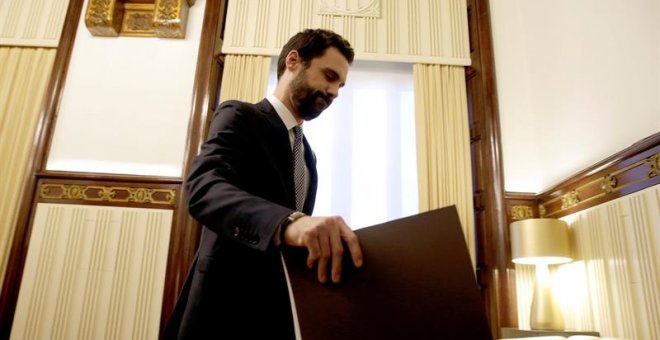 El president del Parlament proposa Puigdemont com a candidat a la investidura