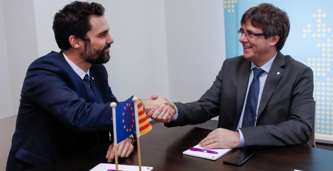 JxCat, ERC y la CUP acuerdan investir a Puigdemont aunque no esté presente