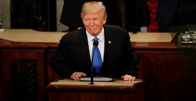 Donald Trump muestra el sueño americano con el cierre de fronteras, el mantenimiento de Guantánamo y el rechazo a inmigrantes