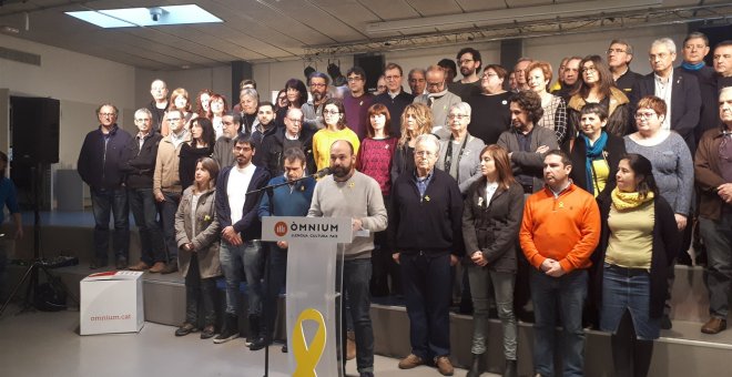 Òmnium exige al soberanismo "máxima unidad y generosidad" para lograr pronto una investidura