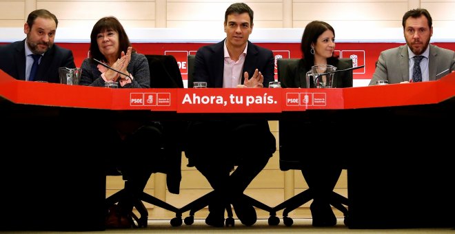 El PSOE, satisfecho por estar a sólo tres puntos del PP y aspira al 'sorpasso'