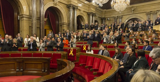 Ple del Parlament l'1 de març per debatre sobre la manera de posar fi al 155