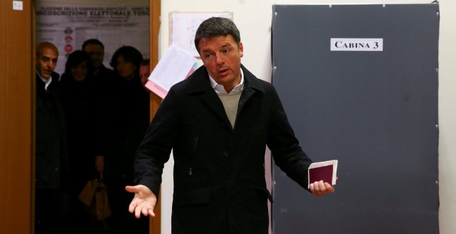 Matteo Renzi dimite como líder del Partido Democrático tras su batacazo