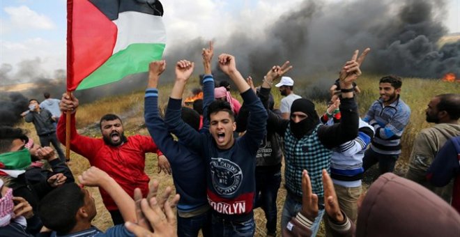 La muerte de un palestino eleva a 17 los fallecidos por la represión israelí en Gaza