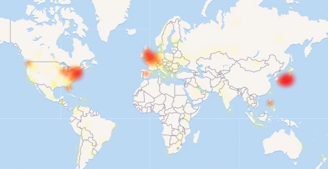 Twitter sufre un 'tropiezo' en todo el mundo