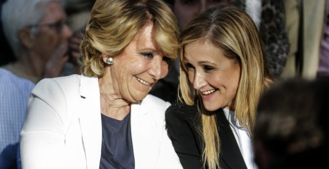 Aguirre y Cifuentes, imputadas en Púnica por la financiación ilegal del PP de Madrid