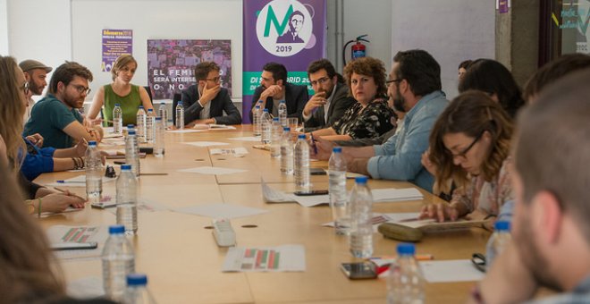 Errejón lanza su campaña en Madrid poniendo el foco sobre Ciudadanos