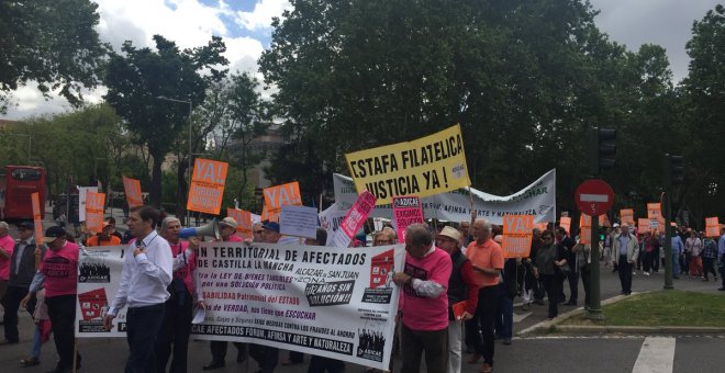 Estafados por Fórum y Afinsa protestan en trece ciudades para pedir ayuda al Gobierno