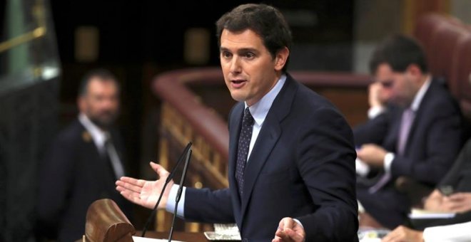 El "augurio de un futuro negro" de Cs tras quedarse solo en la moción a Rajoy