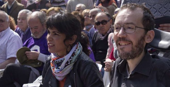 La crisis en Podemos sigue abierta a la espera de una reunión entre Echenique y Rodríguez