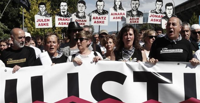 Los presos de Altsasu cumplen mil días en prisión con la vista puesta en el Supremo