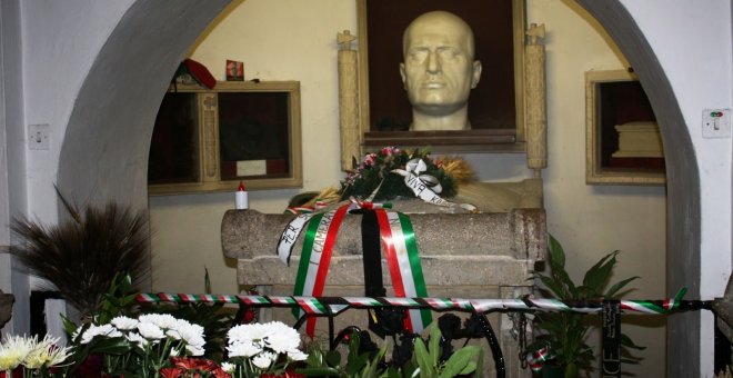 Mussolini, la (rentable) tumba de la nostalgia