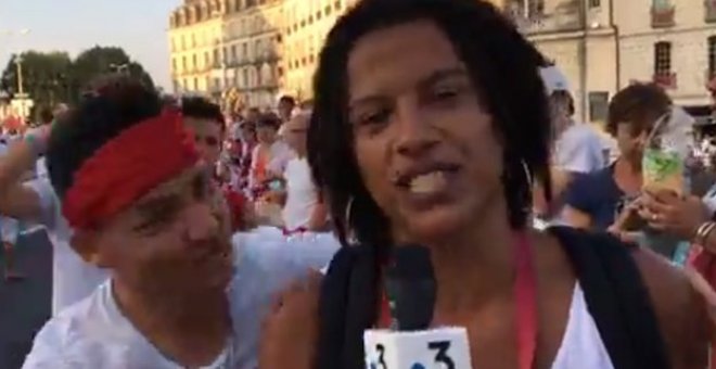 Nuevo caso de acoso machista a una reportera francesa en las fiestas de Bayona