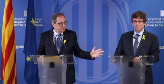 Puigdemont reclama a Pedro Sánchez "la seva recepta" per Catalunya