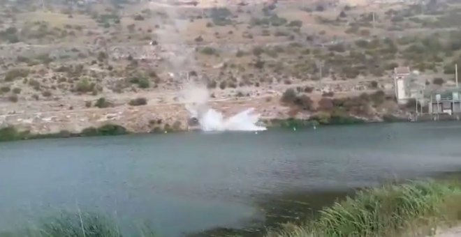 Rescatan el cadáver de una mujer que se precipitó con su coche a un embalse de Cuenca