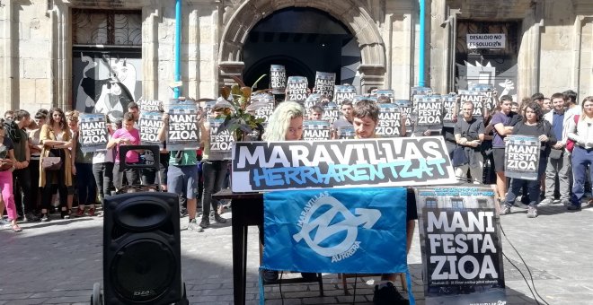 La Asamblea del 'Gaztetxe Maravillas' critica al Gobierno navarro y dice que "había alternativas al desalojo"