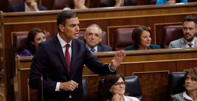 El PSOE i el PDeCAT pacten una moció pel Congrés per demanar diàleg dins la llei