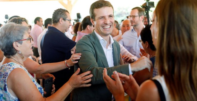 Casado protesta por no haber sido invitado al homenaje a las víctimas en Moncloa: "El PP fue el partido que derrotó a ETA"