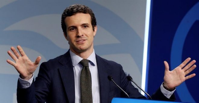 Casado se desdice y pide "estudiar ya" la ilegalización de partidos independentistas