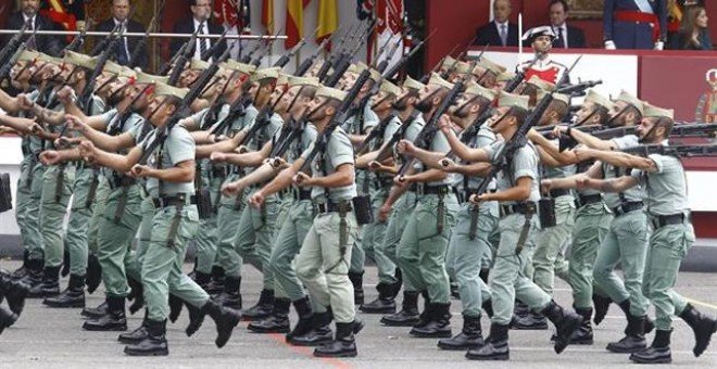 Fallece un legionario en unas maniobras con fuego real en Alicante