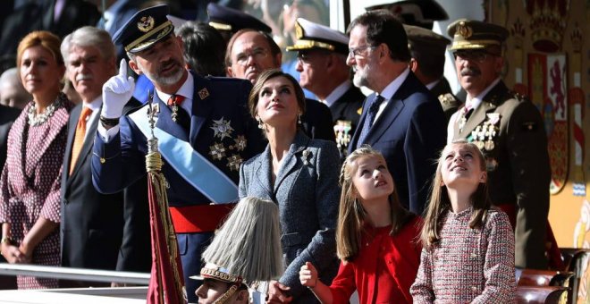 Los ausentes del desfile del 12 de octubre