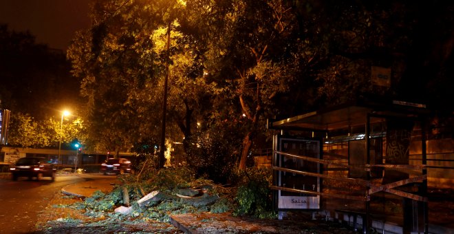 Así se vivió el paso de Leslie por Portugal: "El edificio se movía, fue una pesadilla"