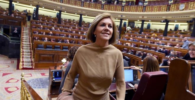 El PP solicita a Casado la dimisión de Cospedal y ella pide más tiempo para encontrar una salida digna