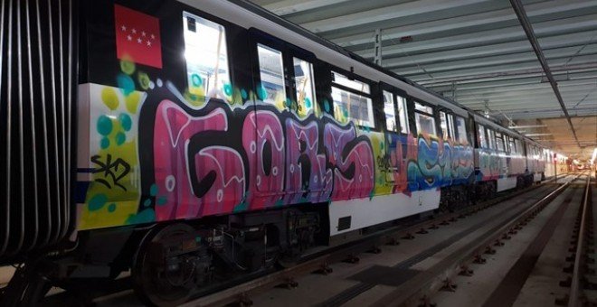 Hasta 22.000 euros para el grafitero que pinte el vagón de metro de Alfonso XIII