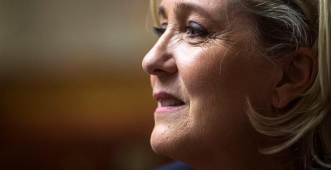 Marine Le Pen felicita a Vox por los resultados del sondeo