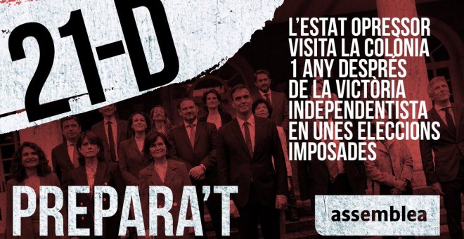 L'independentisme prepara mobilitzacions de protesta contra el consell de ministres a Barcelona