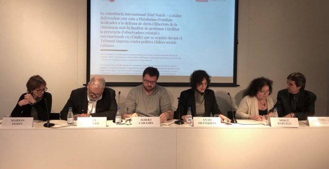 Neix una plataforma per portar observadors internacionals al judici de l'1-O