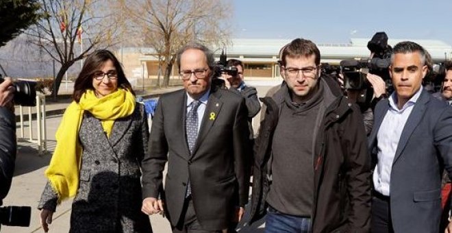 Quim Torra demana "coratge i valentia" a Pedro Sánchez per tornar a dialogar